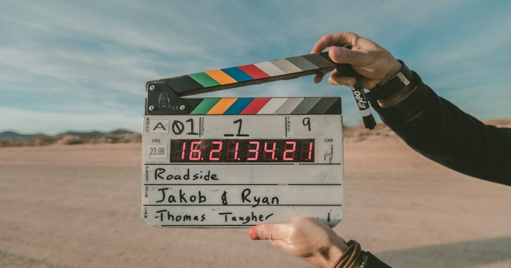 Productora audiovisual en Quito filmando con camara profesional